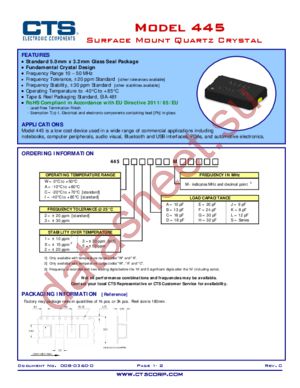 445A31C12M00000 datasheet  