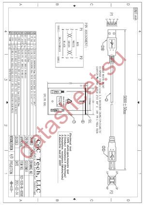 102-1030-BL-00500 datasheet  