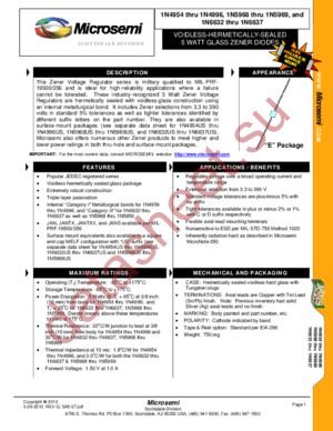 JANTX1N4958D datasheet  