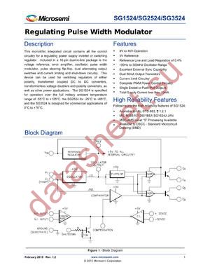 SG1524J-JAN datasheet  