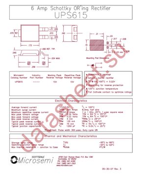 UPS3200/TR13 datasheet  