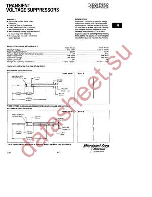 TVS305SM datasheet  