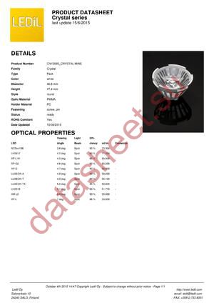 C12823_CRYSTAL-S datasheet  