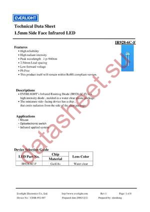 HIR928-6C-F datasheet  