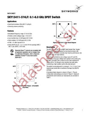 SKY13411-374LF-EVB datasheet  