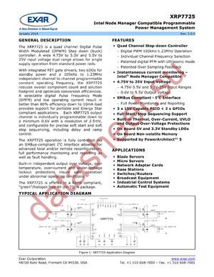 XRP7725ILB-F datasheet  