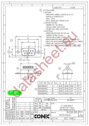 L77SDA15SOL2C309 datasheet  