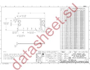 0380090610 datasheet  