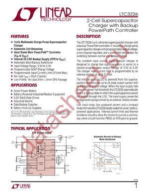 LTC3226EUD#TRPBF datasheet  