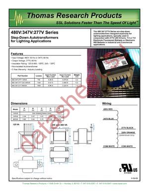 480:347:277-125VA-IC datasheet  