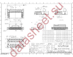 5022502791 datasheet  