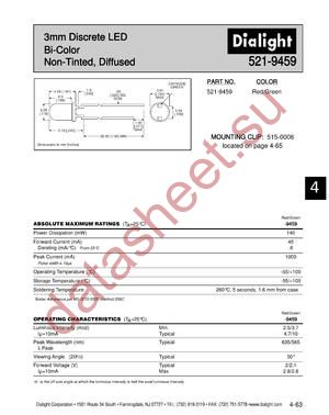 5219459 datasheet  