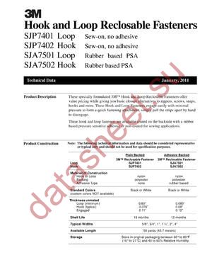 SJA7502-1-50-BLACK datasheet  