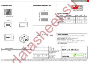 744762356A datasheet  