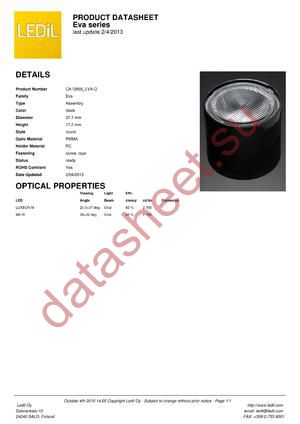 CA12858_EVA-O datasheet  