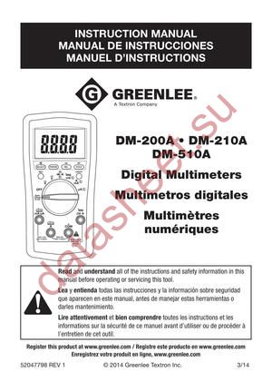 DM-510A datasheet  