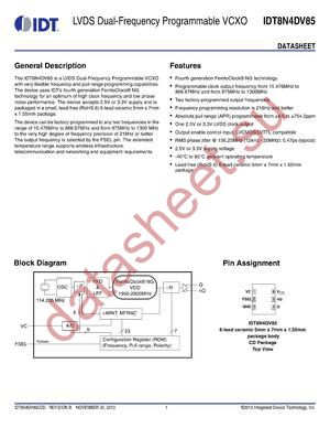 8N4DV85LC-0179CDI8 datasheet  