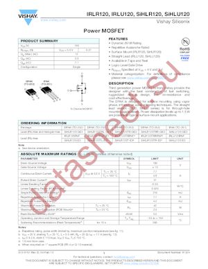 IRLR8103TRL datasheet  