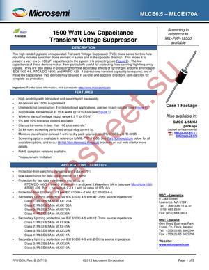 MALCE7.5A datasheet  