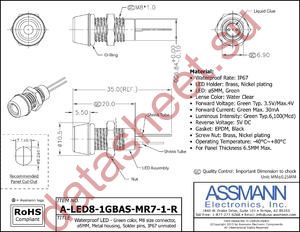 A-LED8-1GBAS-MR7-1 datasheet  