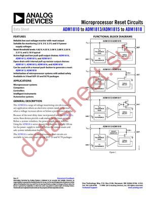 ADM1818-5AKS-REEL datasheet  