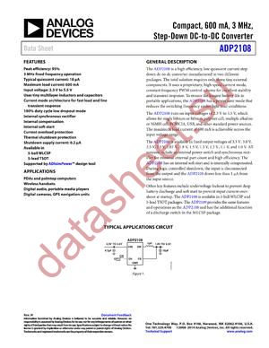 ADP2108ACBZ-3.3-R7 datasheet  