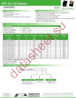 AIAC-4125C-R222J-T datasheet  