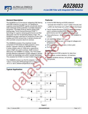 AOZ8033DIL datasheet  