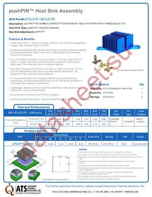 ATS-01F-166-C3-R0 datasheet  