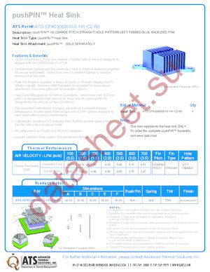 ATS-CPX030030010-141-C2-R0 datasheet  