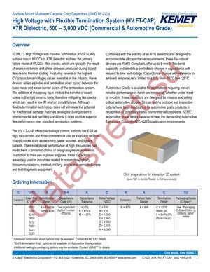 C0805X103KCRACTU datasheet  