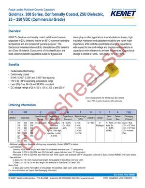 C315C332M1U5TA datasheet  