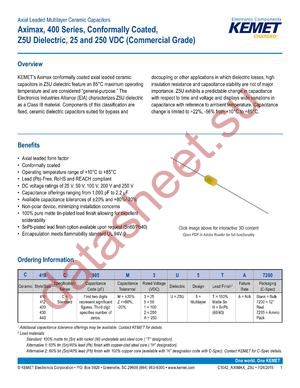 C420C333M1U5TA7200 datasheet  