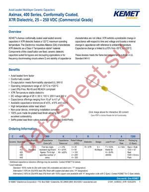 C420C683K5R5TA7200 datasheet  