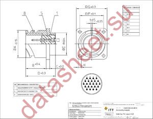 CA20COME24-28PB datasheet  