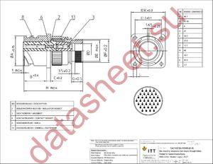 CA3100E28-21SWB02-05 datasheet  