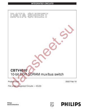 CBTV4011EE,557 datasheet  