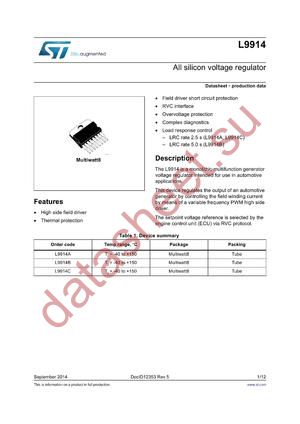 L9914A datasheet  