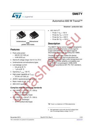 SMDJ7.5A-T7 datasheet  