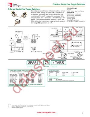 6FA54-73 datasheet  