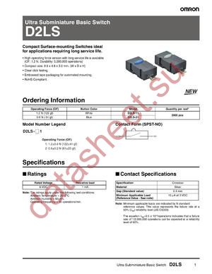 D2LS-21 datasheet  