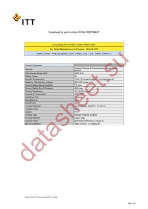 DDMM36W4PE datasheet  