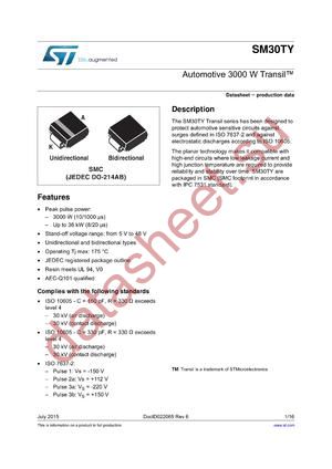 SM30T30CAY datasheet  