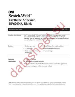 DP620NS-BLACK-50ML datasheet  