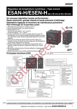 E5AN-HAA2HHBFMD-500 AC/DC24 datasheet  