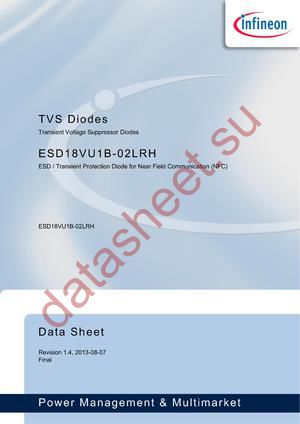 ESD18VU1B-02LS E6327 datasheet  