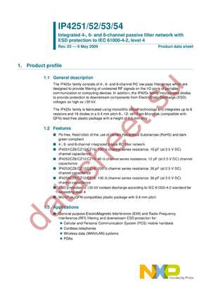 IP4254CZ8-4,118 datasheet  