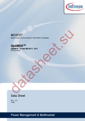 IPT004N03LATMA1 datasheet  