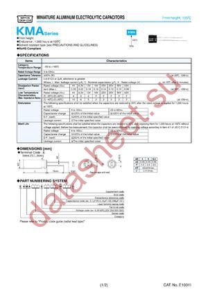 EKMA350ELL100ME07D datasheet  