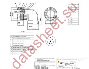 KPT08A16-8PW datasheet  